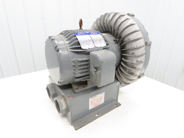 Spencer Vortex VB055B Regenerative Blower Vacuum Motor 7.5hp 230/460V 3ph 370CFM