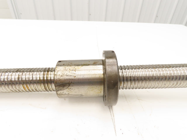 Lead Screw International Ball Screw & Nut Assy 1.5" Dia 3/16" Pitch 24-5/8" OAL