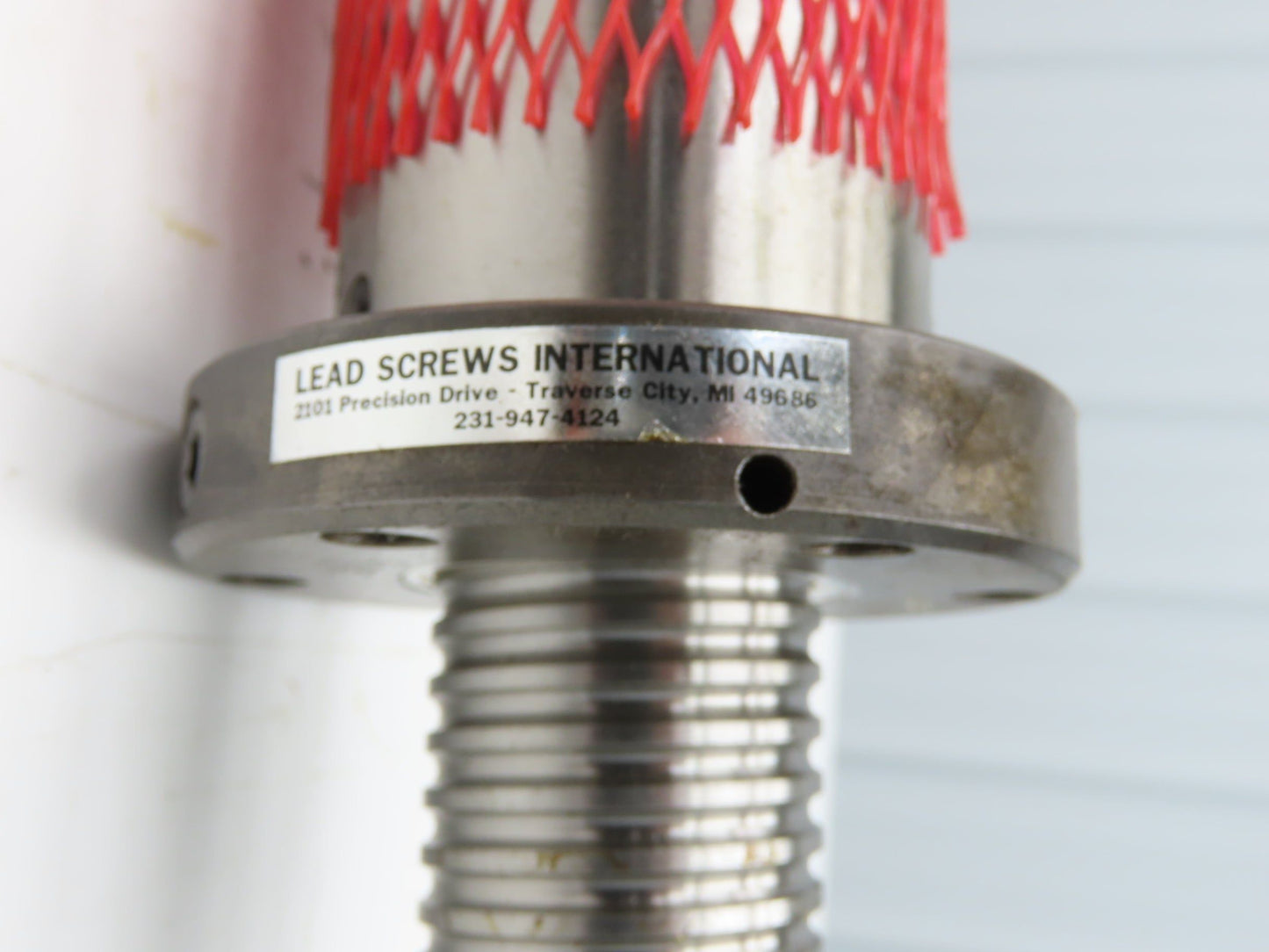 Lead Screw International Ball Screw & Nut Assy 1.5" Dia 3/16" Pitch 24-5/8" OAL
