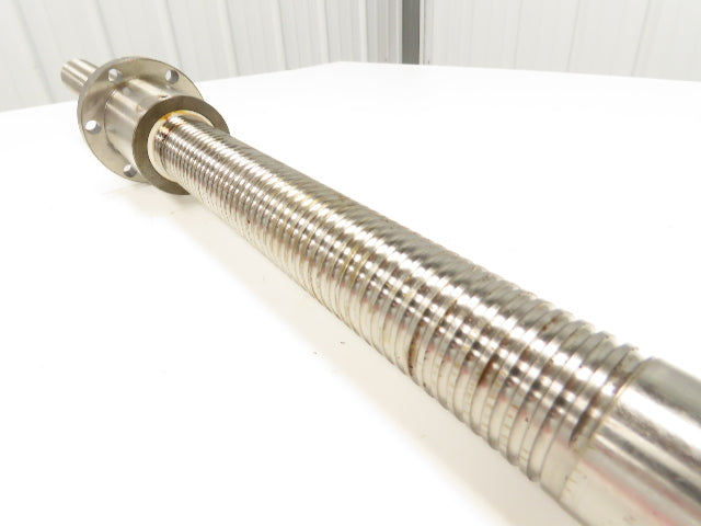 Lead Screw International Ball Screw & Nut Assy 1.5" Dia 3/16" Pitch 24-5/8" OAL