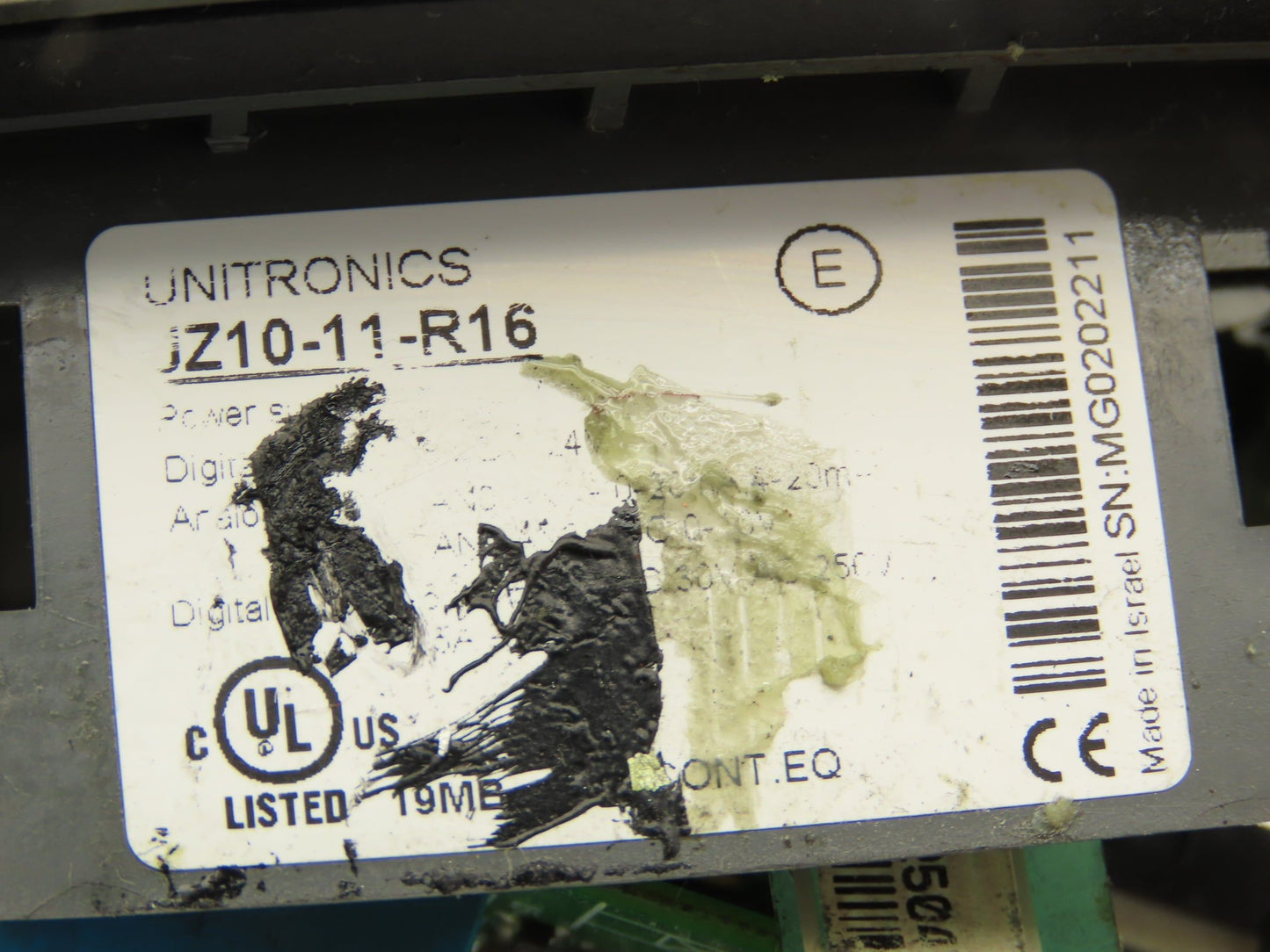 Unitronics Z10-11-R16 Jazz Display LCD 2-Row Control Panel Keypad