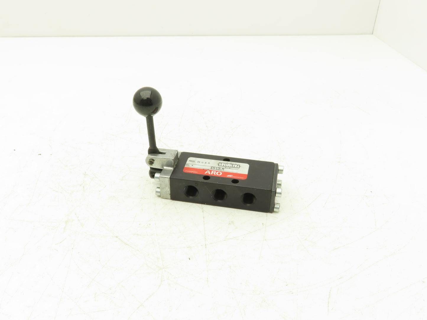 ARO E512LM 5/3-Position Maintain Hand Manual Control Pneumatic Air Valve 1/4"NPT