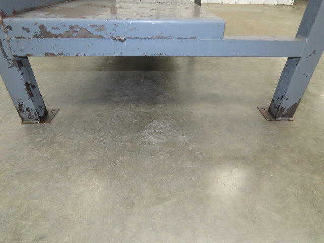 1/8" Thick Top Steel Fabrication Welding Layout Table Work Bench 60"x30"x34"