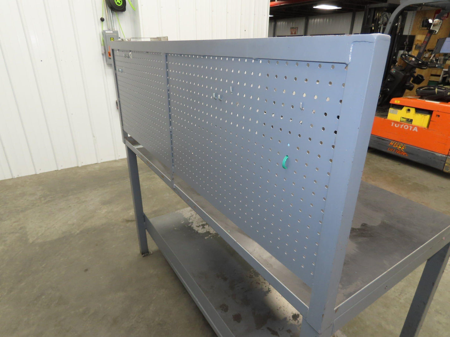 1/8" Thick Top Steel Fabrication Welding Layout Table Work Bench 60"x30"x34"