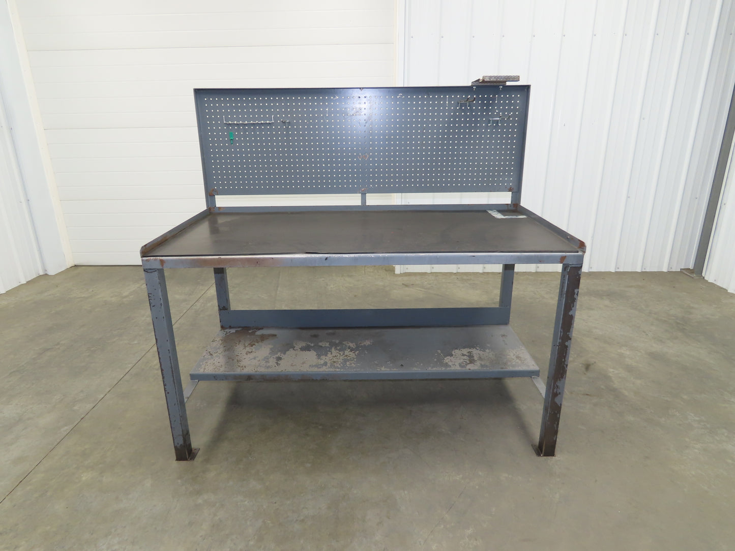 1/8" Thick Top Steel Fabrication Welding Layout Table Work Bench 60"x30"x34"
