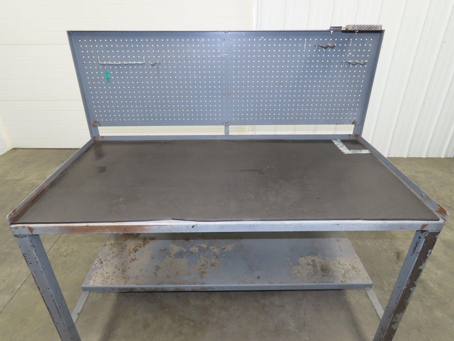 1/8" Thick Top Steel Fabrication Welding Layout Table Work Bench 60"x30"x34"
