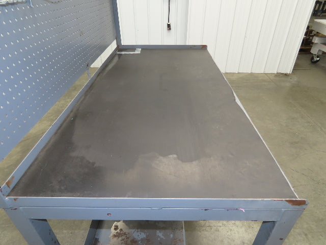 1/8" Thick Top Steel Fabrication Welding Layout Table Work Bench 60"x30"x34"