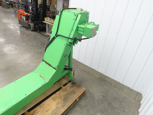 Tanaka Magnetic Chip Conveyor Scraper Chain w/Coolant Filter 14"W 112"L 220V 3PH