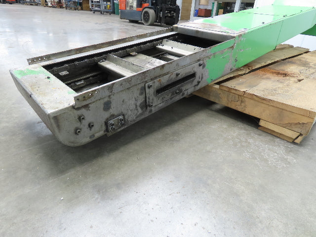 Tanaka Magnetic Chip Conveyor Scraper Chain w/Coolant Filter 14"W 112"L 220V 3PH