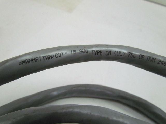 Manhattan/CDT 18AWG Type CM 20-CDR M4702 Shielded Calbe Non Plenum 75C AWM2464