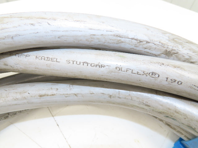 Lapp ILME 601634 Multi-Conductor 16AWG 34 Conductor 30' Cable 600V W/32 Pin Plug