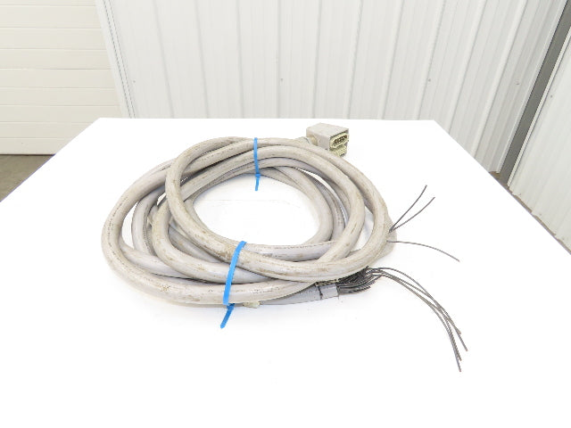 Lapp ILME 601634 Multi-Conductor 16AWG 34 Conductor 30' Cable 600V W/32 Pin Plug