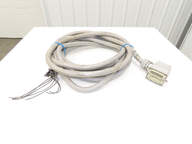 Lapp ILME 601634 Multi-Conductor 16AWG 34 Conductor 30' Cable 600V W/32 Pin Plug