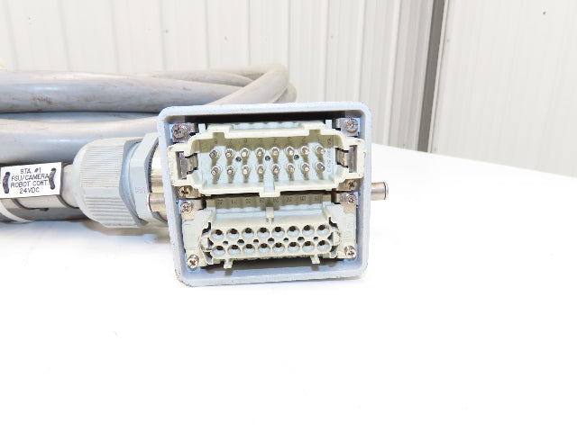Lapp ILME 601634 Multi-Conductor 16AWG 34 Conductor 45' Cable 600V W/32 Pin Plug