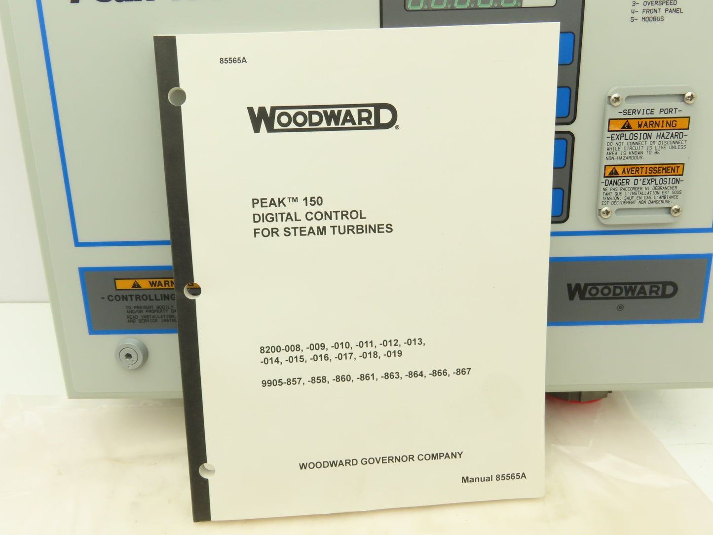 Woodward 9905-867 Peak 150 Digital Steam Turbine Controller