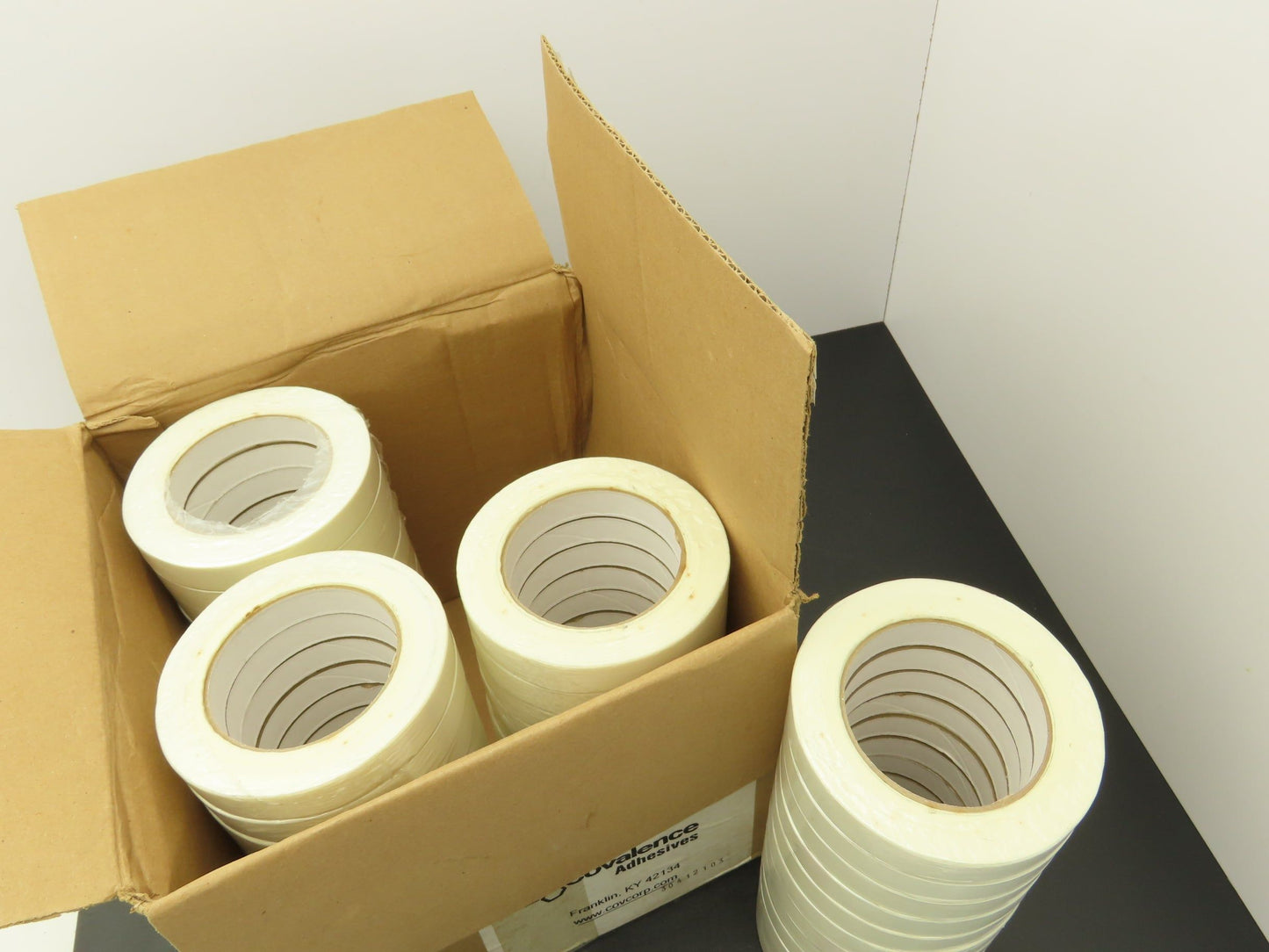 Covalence #704 Filament Tape 18mm x 55m (.71 IN x 60.1 YDS) 48 Rolls