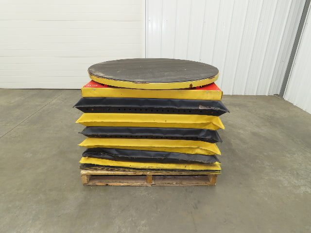 Southworth Spring Table Pallet Load Leveler Single Spring 43-1/2" Turntable