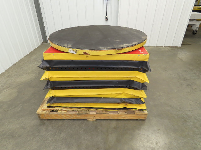Southworth Spring Table Pallet Load Leveler Single Spring 43-1/2" Turntable