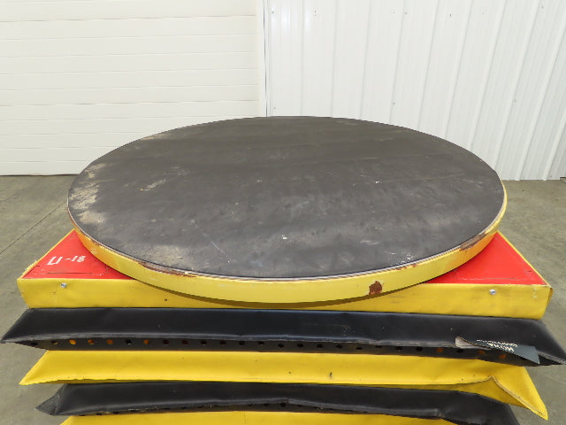 Southworth Spring Table Pallet Load Leveler Single Spring 43-1/2" Turntable