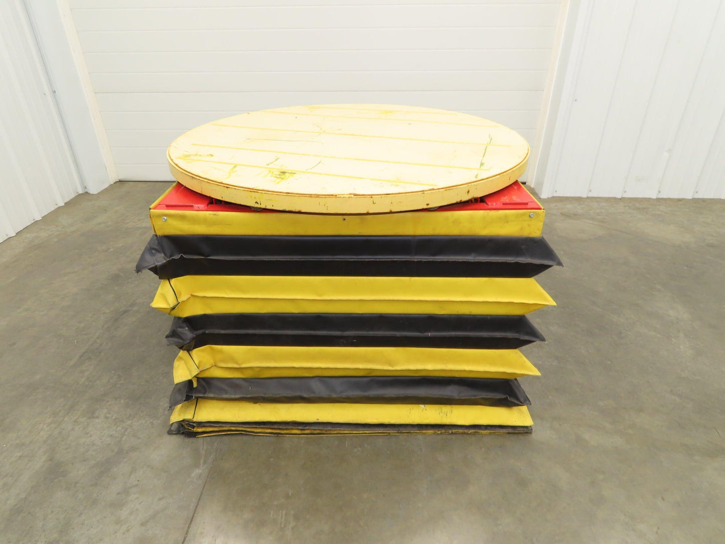Southworth Spring Table Pallet Load Leveler Single Spring 43-1/2" Turntable