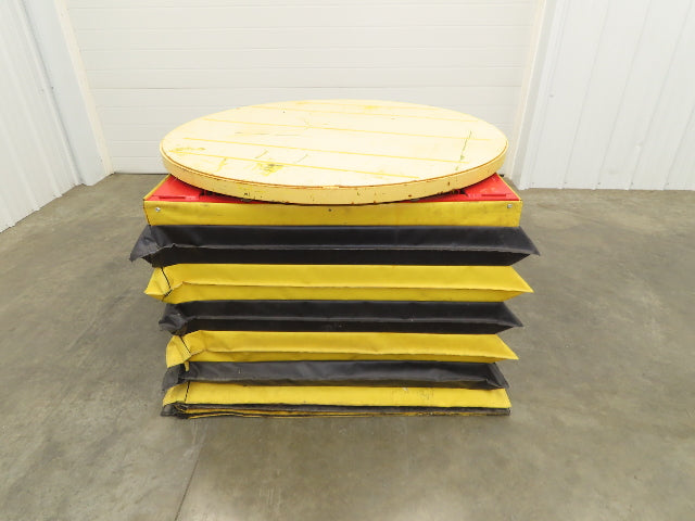 Southworth Spring Table Pallet Load Leveler Single Spring 43-1/2" Turntable