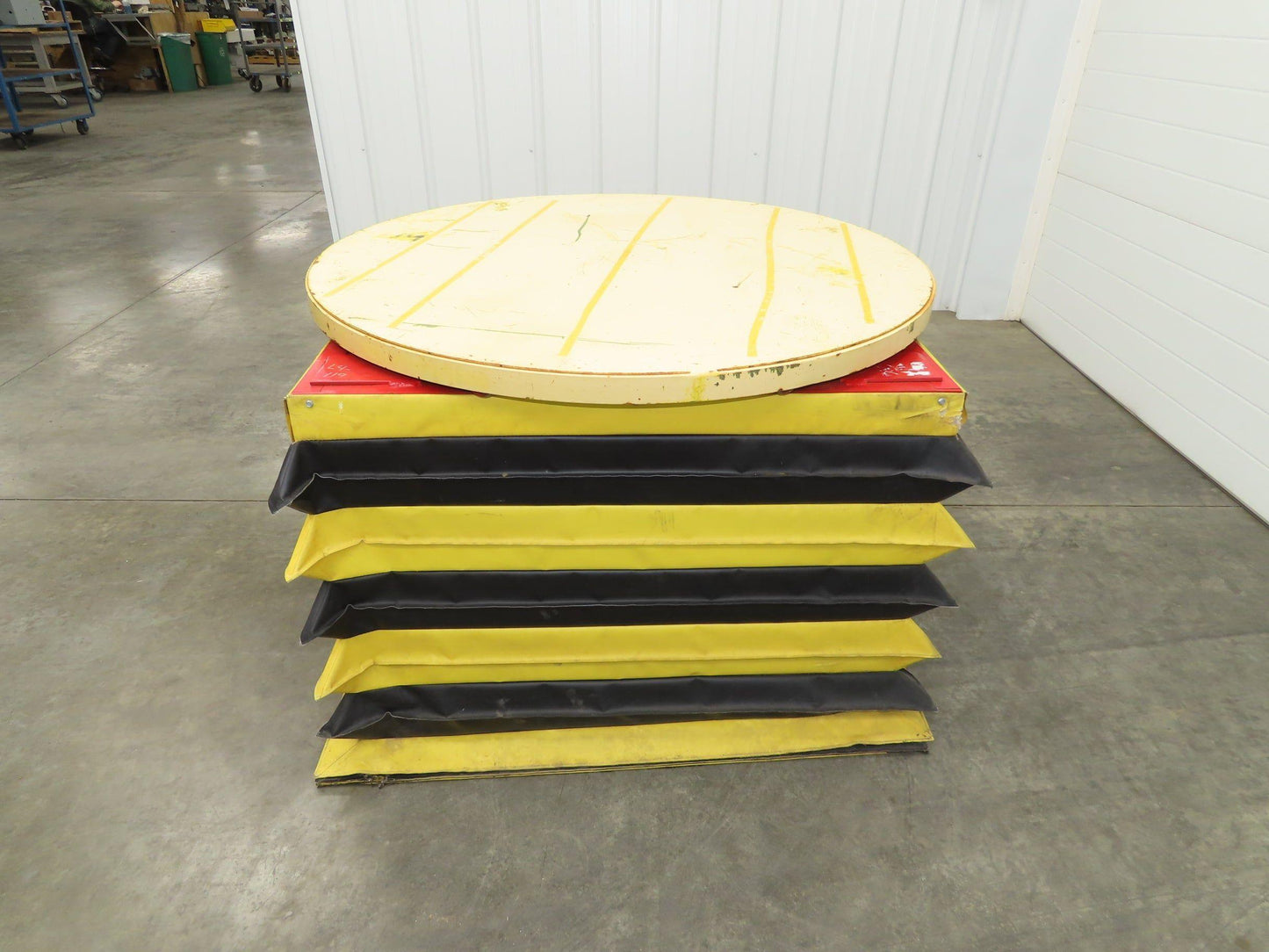 Southworth Spring Table Pallet Load Leveler Single Spring 43-1/2" Turntable
