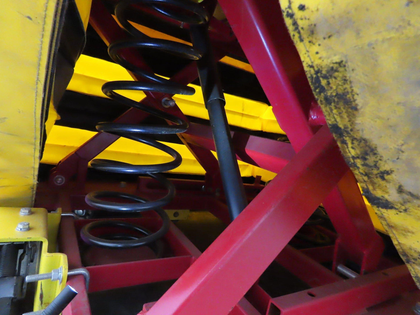 Southworth Spring Table Pallet Load Leveler Single Spring 43-1/2" Turntable