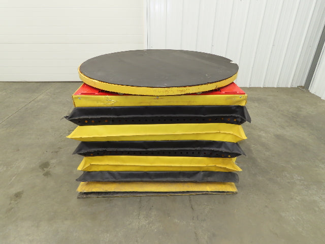 Southworth Spring Table Pallet Load Leveler Single Spring 43-1/2" Turntable