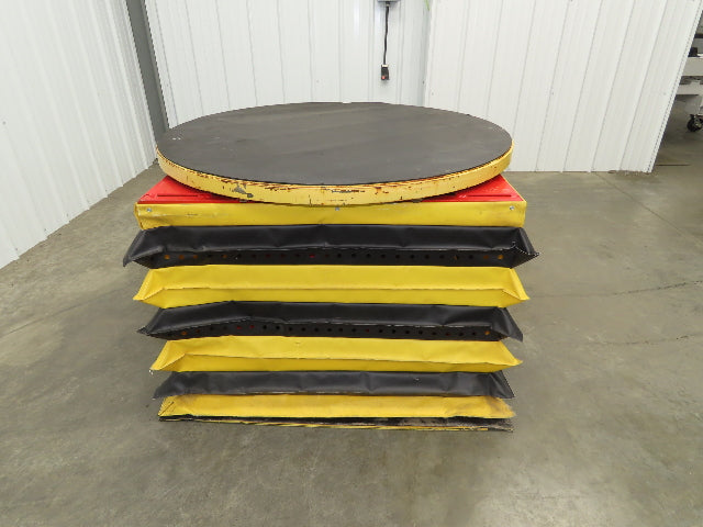Southworth Spring Table Pallet Load Leveler Single Spring 43-1/2" Turntable