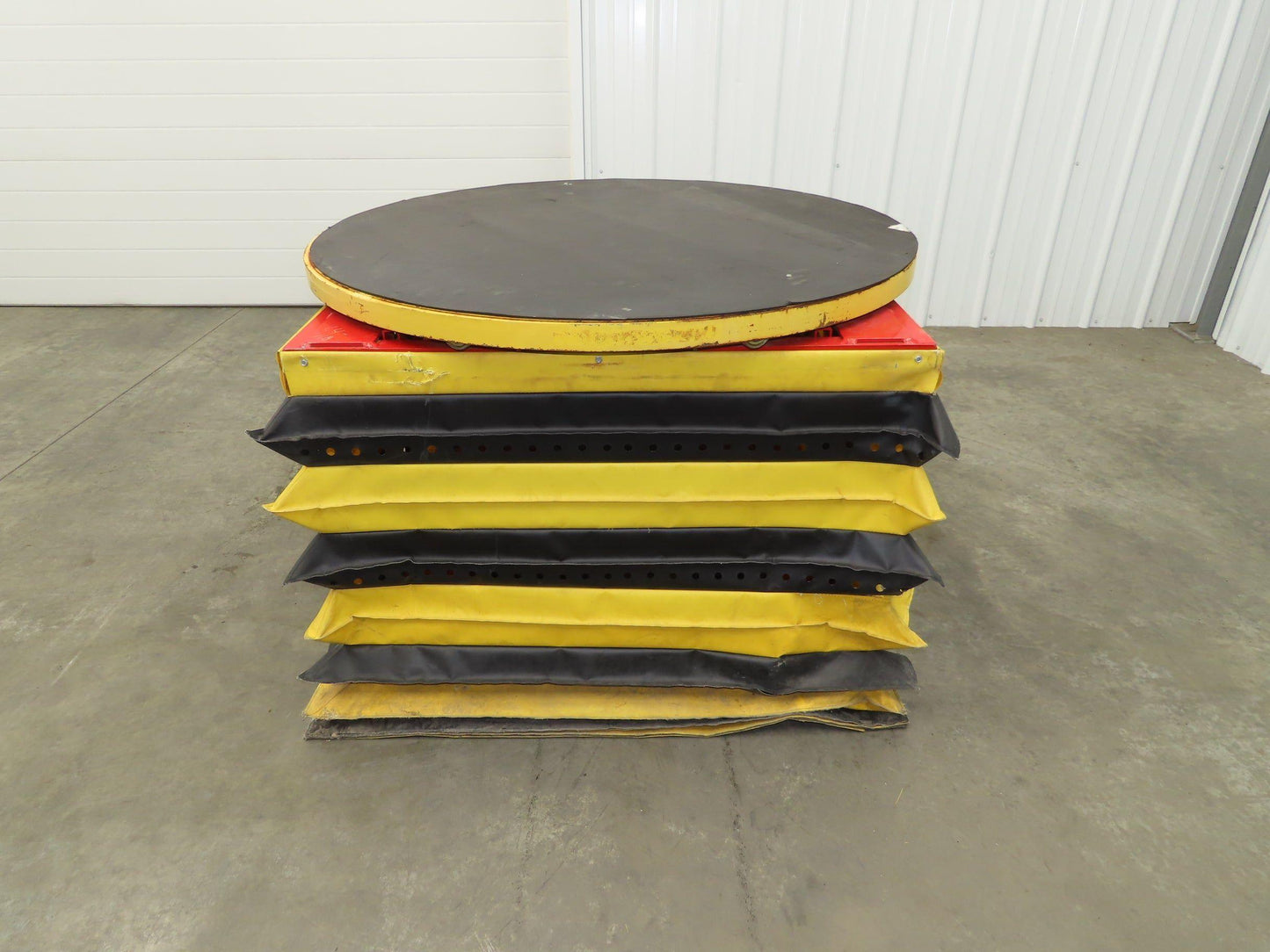 Southworth Spring Table Pallet Load Leveler Single Spring 43-1/2" Turntable