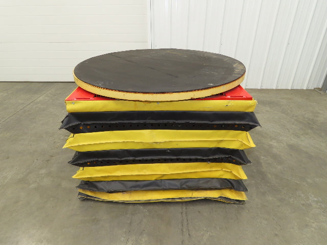 Southworth Spring Table Pallet Load Leveler Single Spring 43-1/2" Turntable
