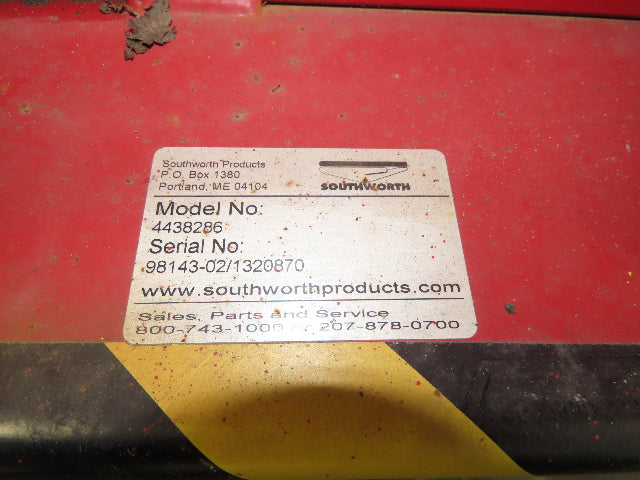 Southworth Spring Table Pallet Load Leveler Single Spring 43-1/2" Turntable