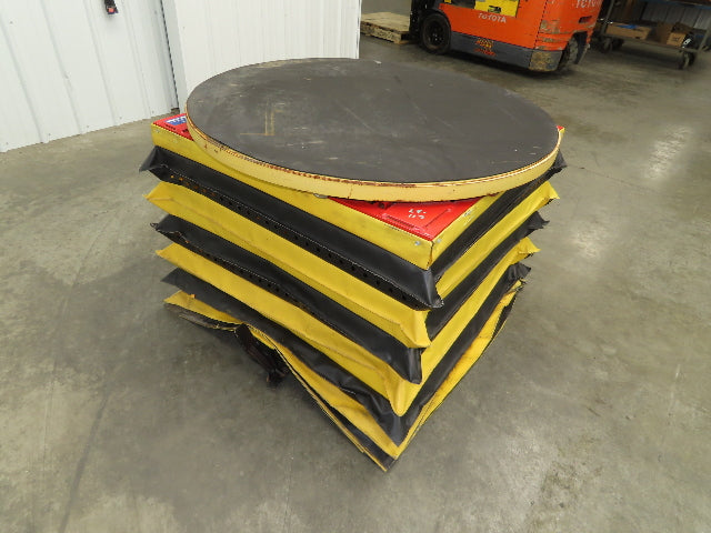 Southworth Spring Table Pallet Load Leveler Single Spring 43-1/2" Turntable