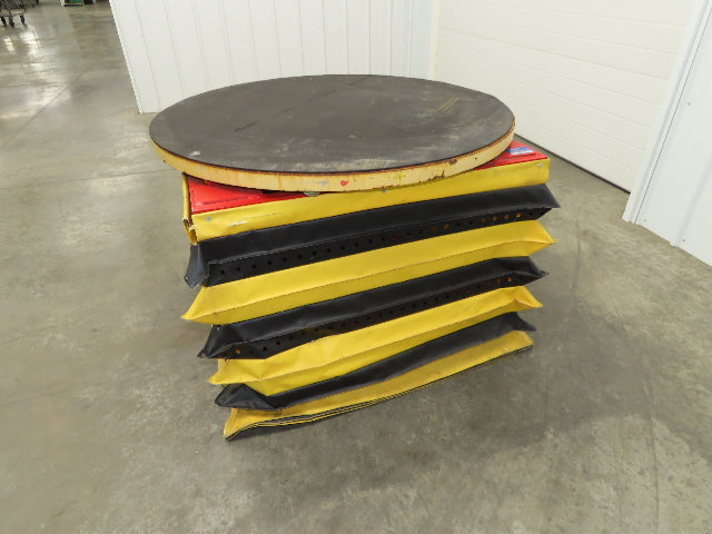 Southworth Spring Table Pallet Load Leveler Single Spring 43-1/2" Turntable