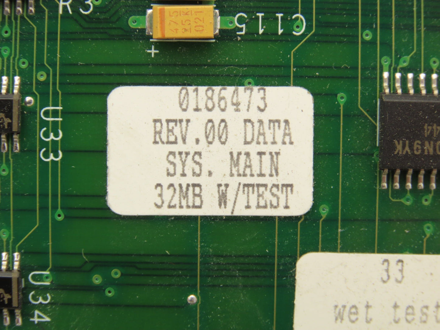 Micro Industries Printing System Motherboard 32MB RAM