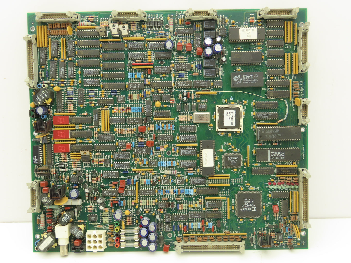 Micro Industries 017198-091 Ink Jet Controller PCB Rev 00 U86