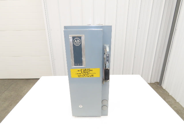 Allen Bradley 512 Combination Motor Starter 30A Disconnect 600V 3Ph 10Hp