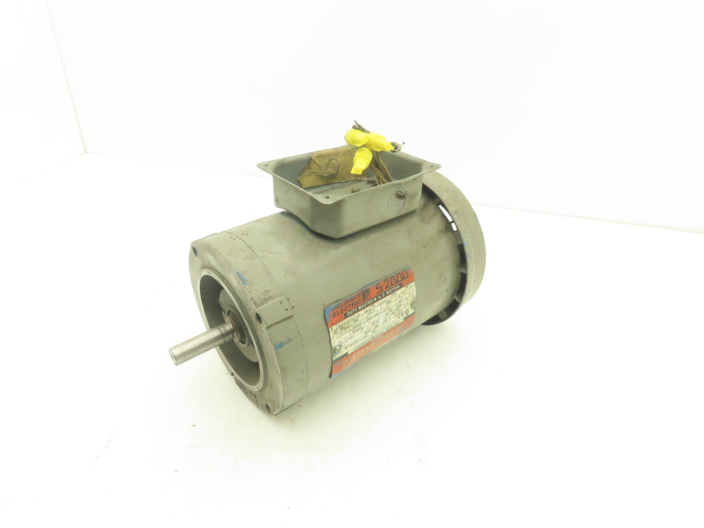 Reliance B77C8071P AC Motor 1.5Hp 3450RPM 240/480V 3Ph FK56C Frame TEFC