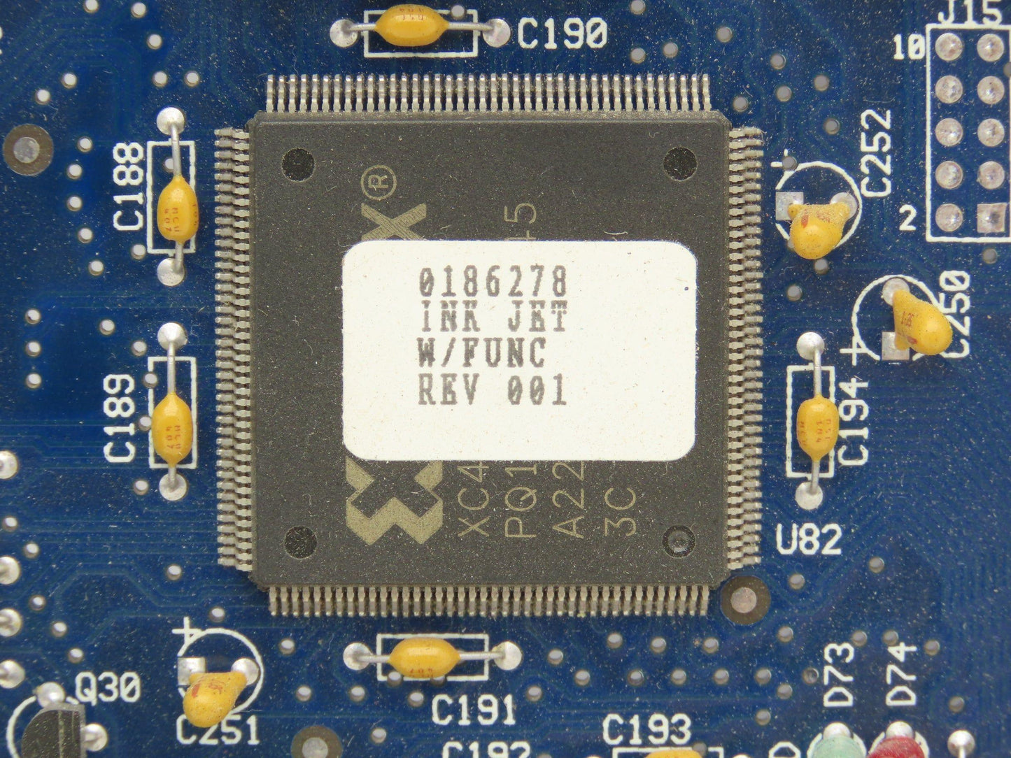 Micro Industries 0186278 | 0188390-000-004 Ink Jet Controller PCB