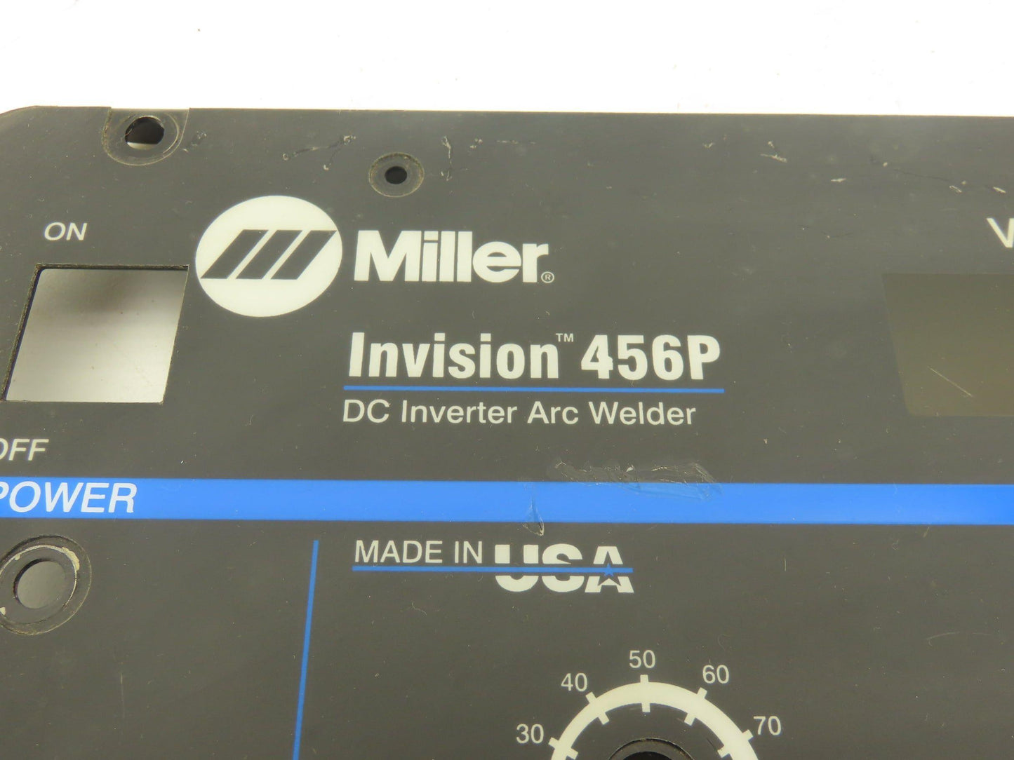 Miller Invision 456P Front Panel Cover Welding Parts 179898