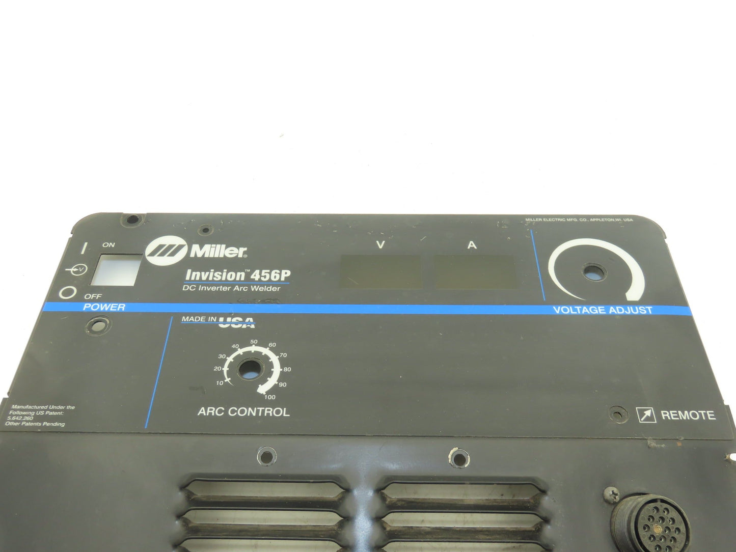 Miller Invision 456P Front Panel Cover Welding Parts 179898