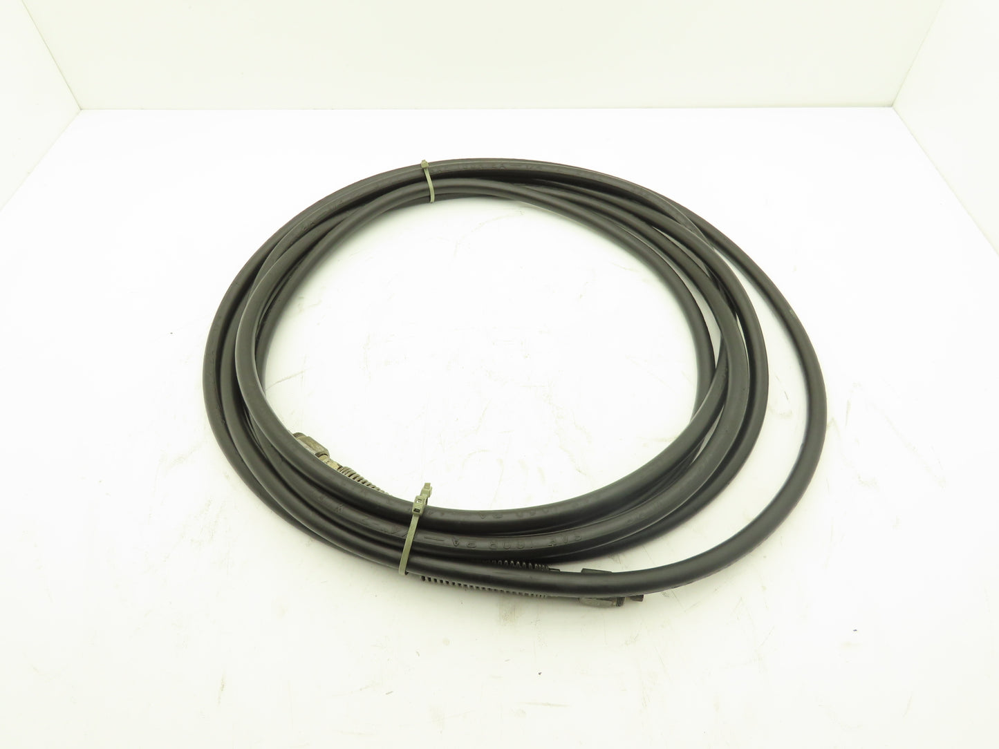 Anchor SAE100R2A 2-Wire 5000psi Hydraulic Hose with 1/4" Coupling Both Ends 26'
