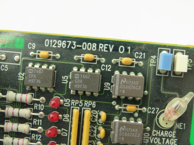 Ink Jet Controller PCB ACHV Supply Ink Heater Charge Voltage AC Power Lights