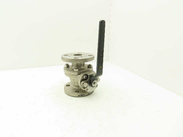 Kitz 10UTDZ 304 Stainless Ball Valve 1-1/2" Flanged DN40 Class 10K