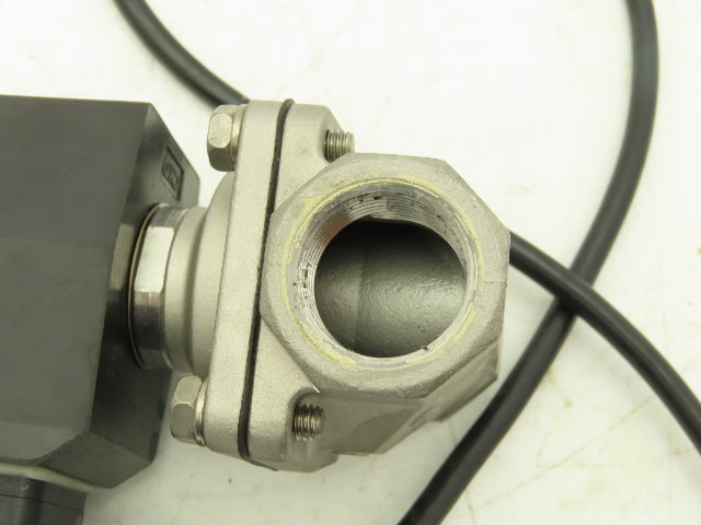 CKD ADK11-20A Stainless Solenoid Valve 3/4"NPT 24VDC