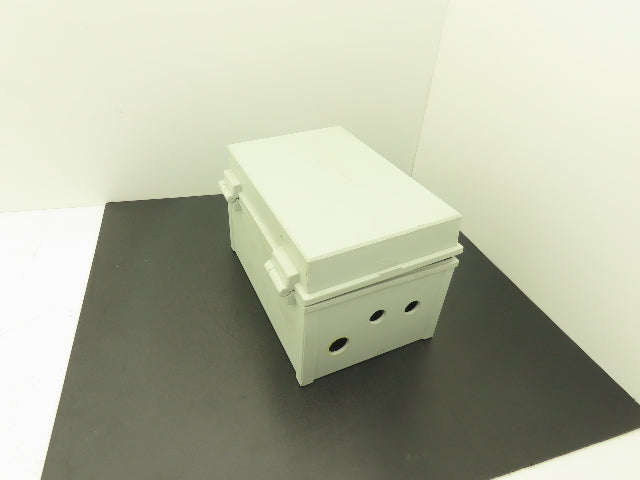 Fibox Electrical Enclosure with Eaton Circuit Breakers Installed