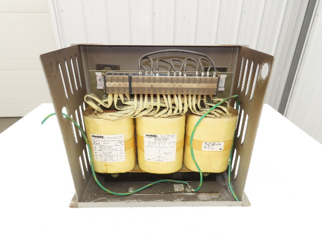 Norlake Motoman ST-4597 Power Transformer 4.5kVA 3Ph HV 575/480/240 LV 208