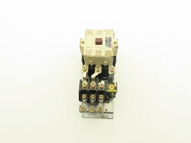 Fuji Electric Motor Starter Contactor Overload Relay 600V 3Ph 110V Coil