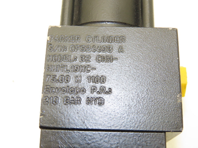 Parker CHHHMITL19MC Series HMI Hydraulic Cylinder 32mm Bore 75mm Stroke 3000psi