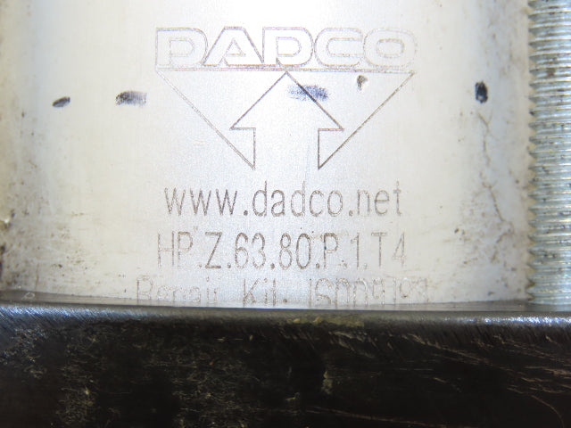 Dadco HP.Z.63.80.P.1.T4 Pneumatic Air Cylinder 63mm Bore 80mm Stroke Trunnion
